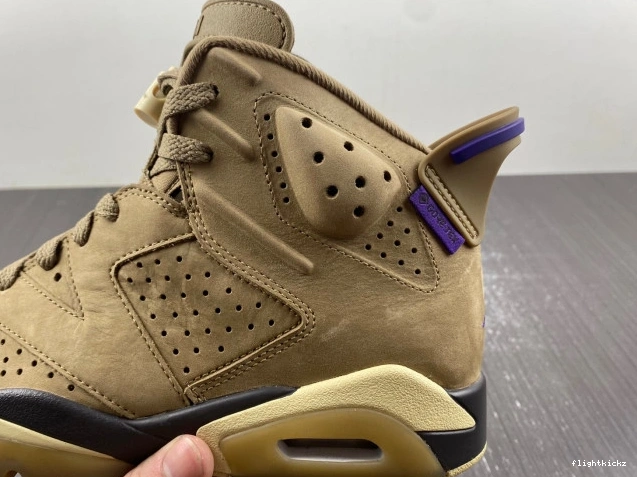 Kelp Brown Air Gore-Tex Jordan FD1643-300 6 WMNS 1216